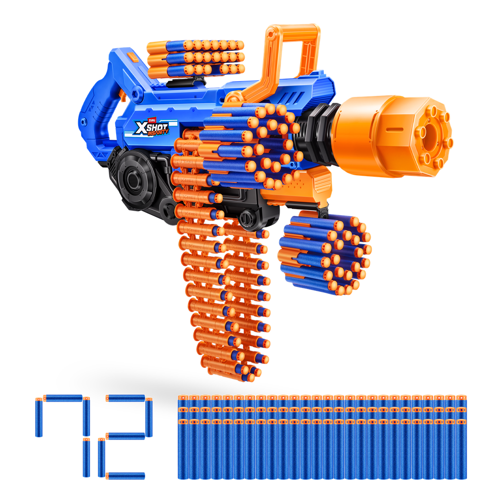 XSHOT - Insanity Blaster Smoke N Barrel mit Darts