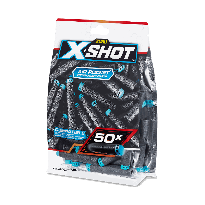 X-Shot Excel Darts Refill Pack (50 Darts) by ZURU