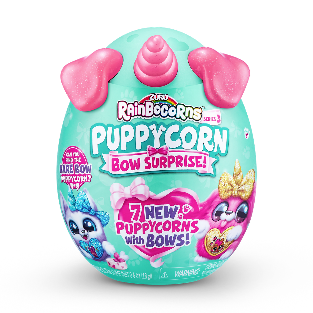 Rainbocorns - Puppycorn Bow Surprise PINK KAMO