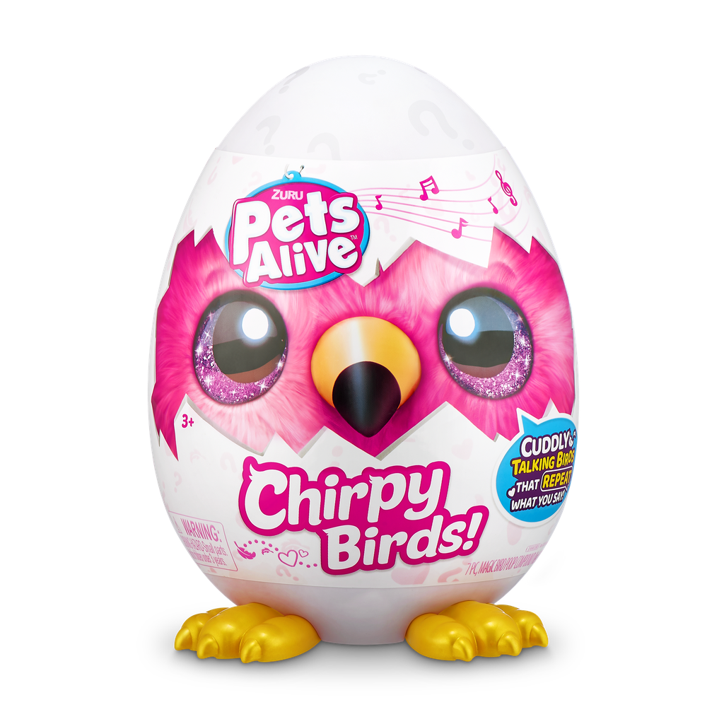 PETS ALIVE-CHIRPY BIRDS-SERIES 1 Flamingo