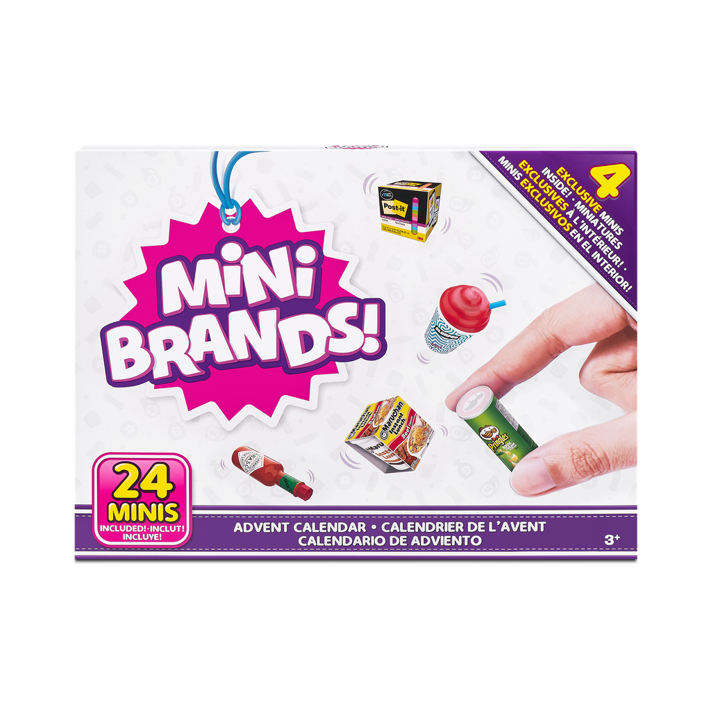 Mini Brands Limited Edition Advent Calendar with 4 Exclusive Minis