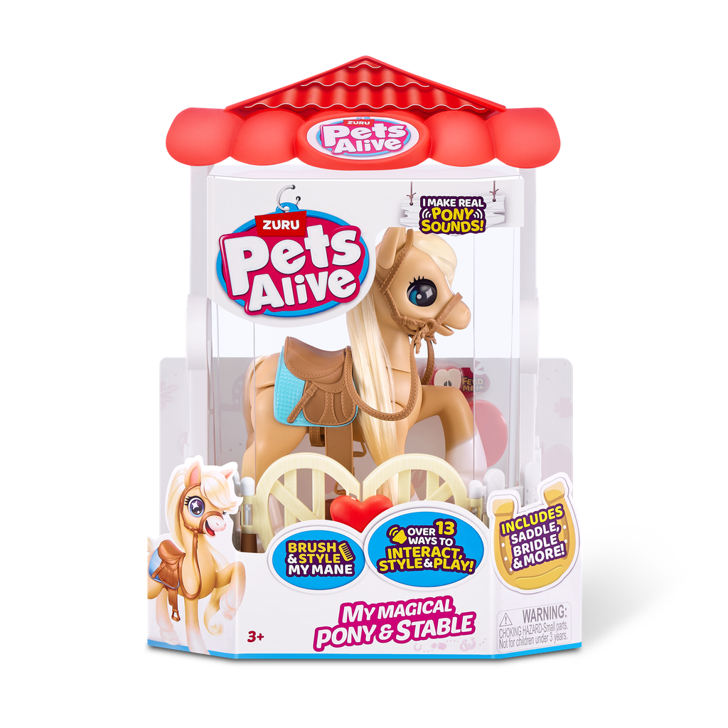 PETS ALIVE-STANDARD-S1 -INTERACTIVE PONY PLAYSET