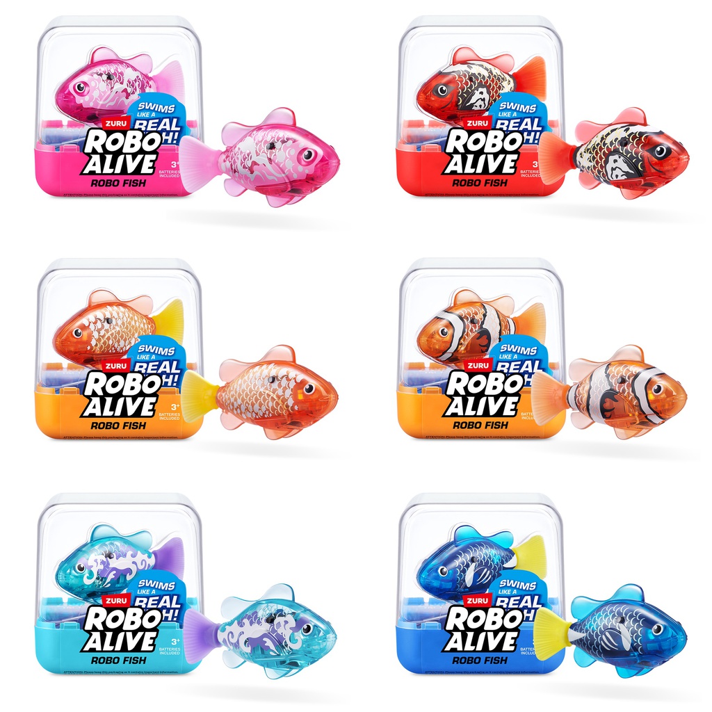 Robo Fish Series 3, 12 pcs.