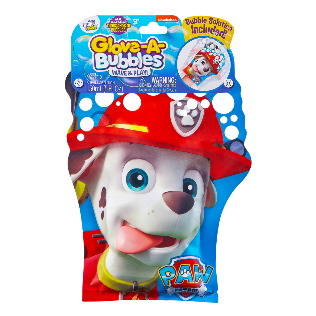 Bubble Wow Paw Patrol Glove A Bubbles by