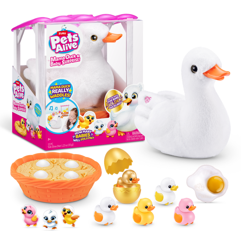 Pets Alive - Mama Duck - 3pcs