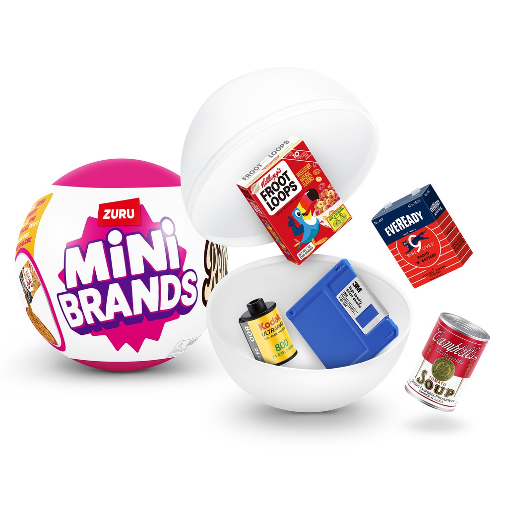 Mini Brands-Retro Grocery -13pcs