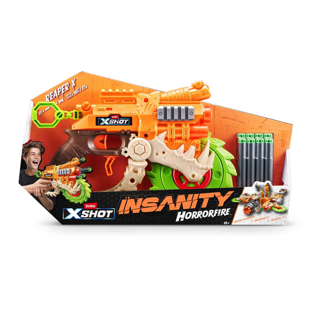 XSHOT-Insanity-Horrorfire Reaper-X (8Darts)