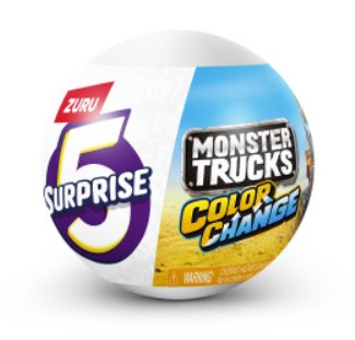 5 Surprise Monster Truck Colour Change