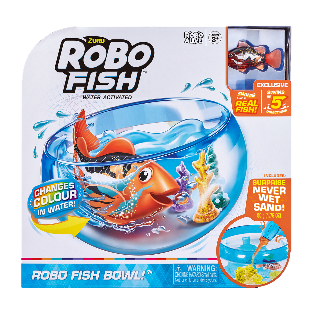 Robo Alive - Robo Fish Spielset Aquarium + Fisch Serie 1