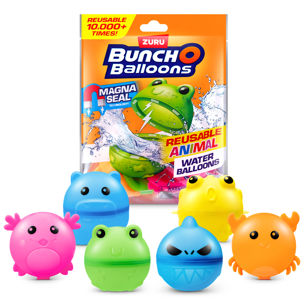 Bunch O Balloons-Animal Reusable 6PK