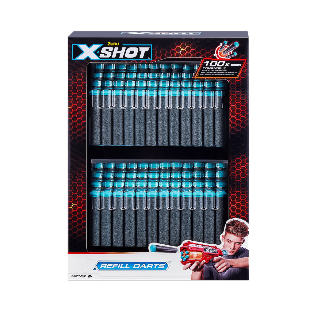 X-Shot - Excel Nachfüllpackung 100 Darts