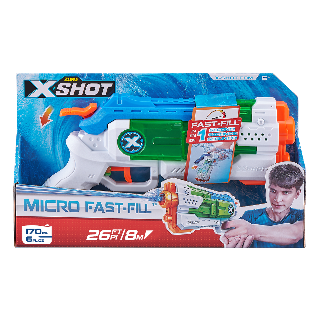 X-Shot Water - Micro Fast-Fill Wasserpistole