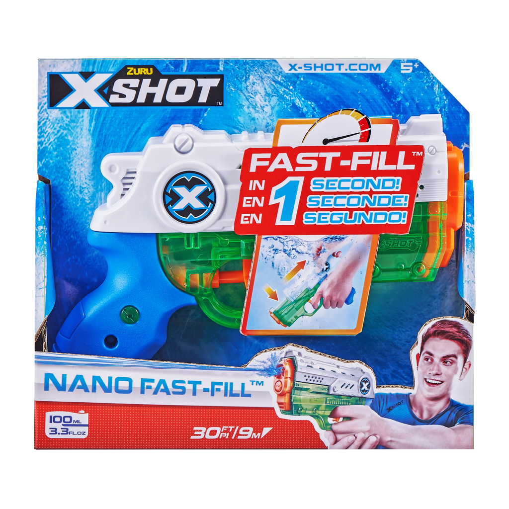 X-Shot Water - Nano Fast-Fill Wasserpistole