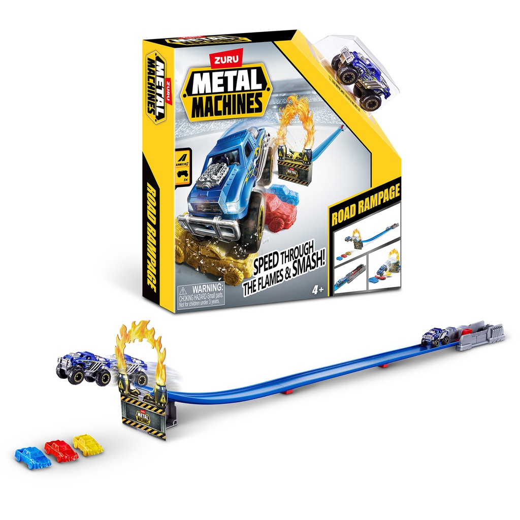 Metal Machines Road Rampage Building Trackset