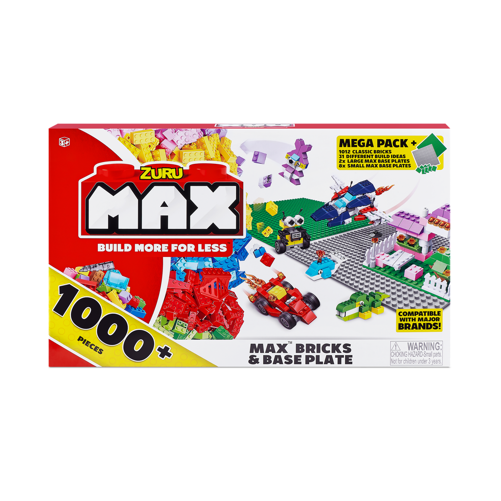 MAX Bricks Mega Pack by Zuru (1000+ pieces)