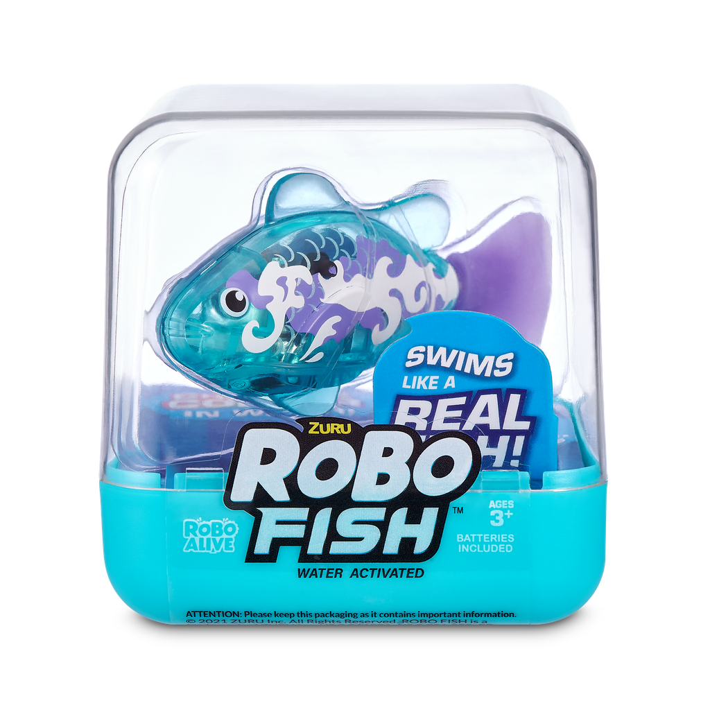 robo fish series 2 robotic swimming fish with color change 