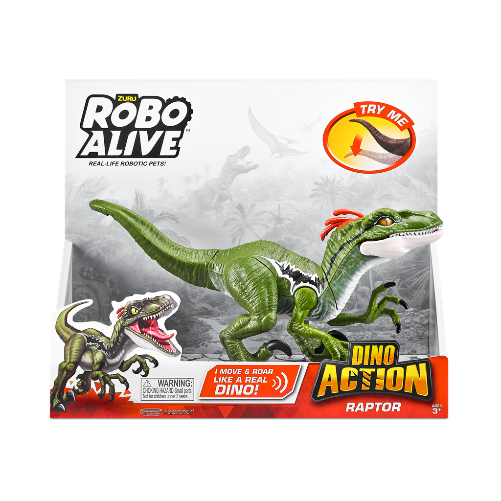 robo alive dino action raptor