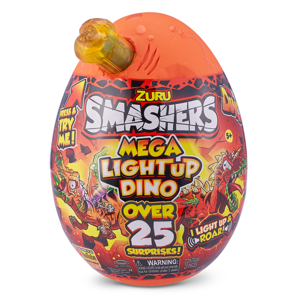 Smashers Mega Light Up Surprise Egg (With over 25 Surprises!)