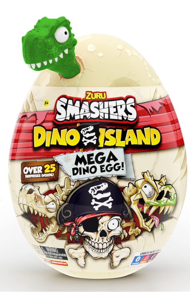 Smashers - Dino Island Mega Ei Serie 5