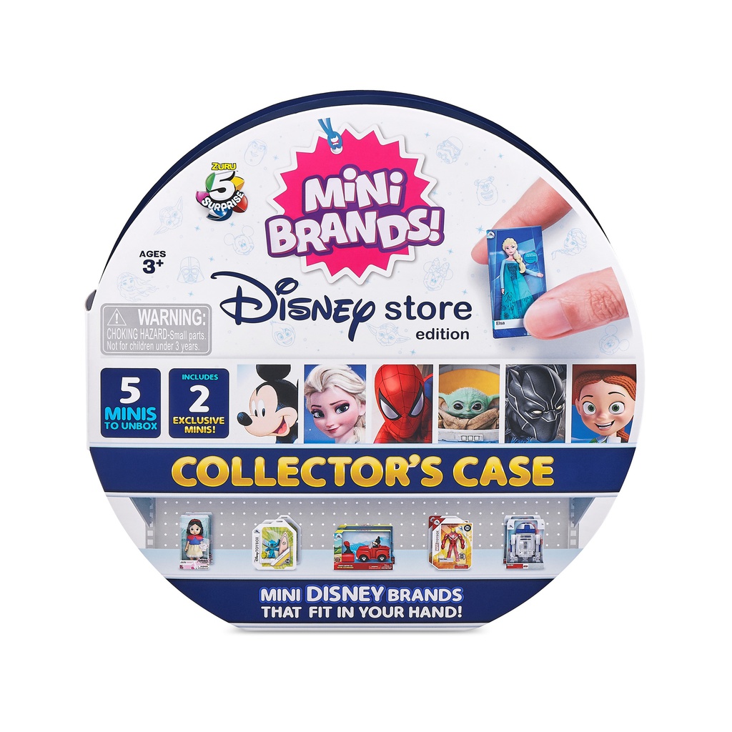 5 Surprise - Mini Brands Disney Store Sammelmappe Serie 1