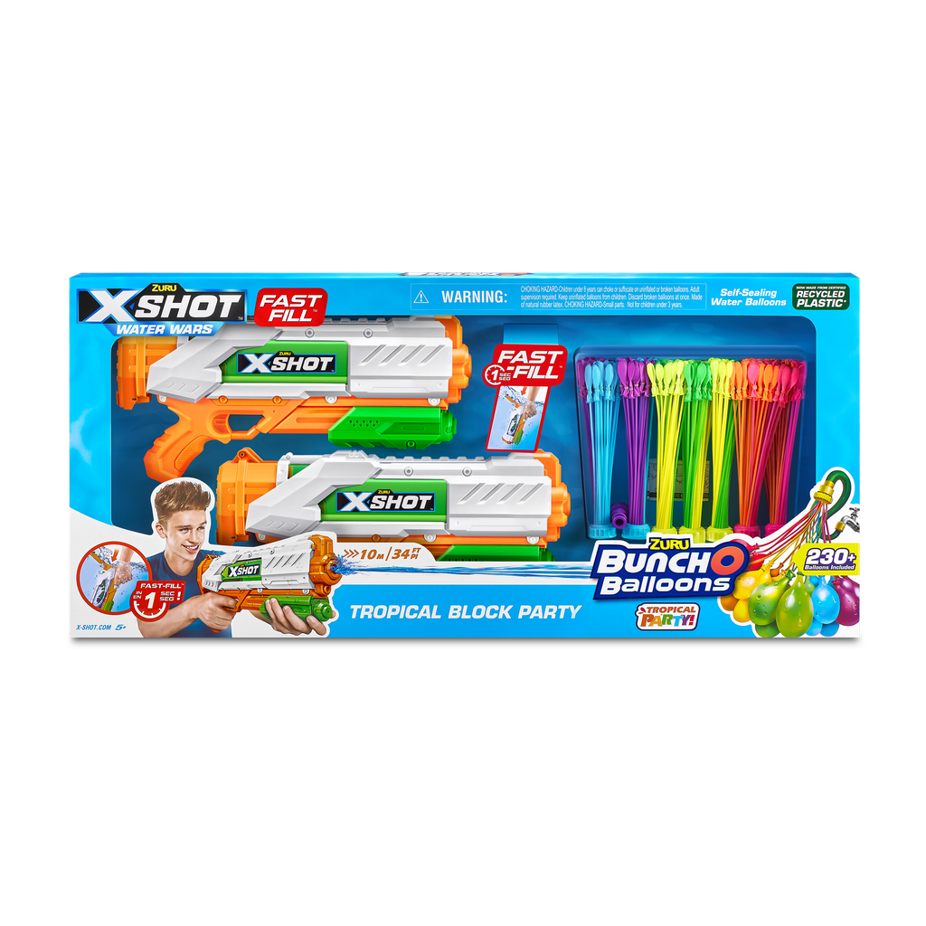 Bunch O Balloons Tropical Party and Fast-Fill Combo pack