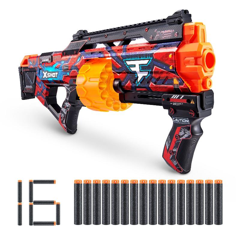 X-Shot - Skins Last Stand Blaster mit Darts