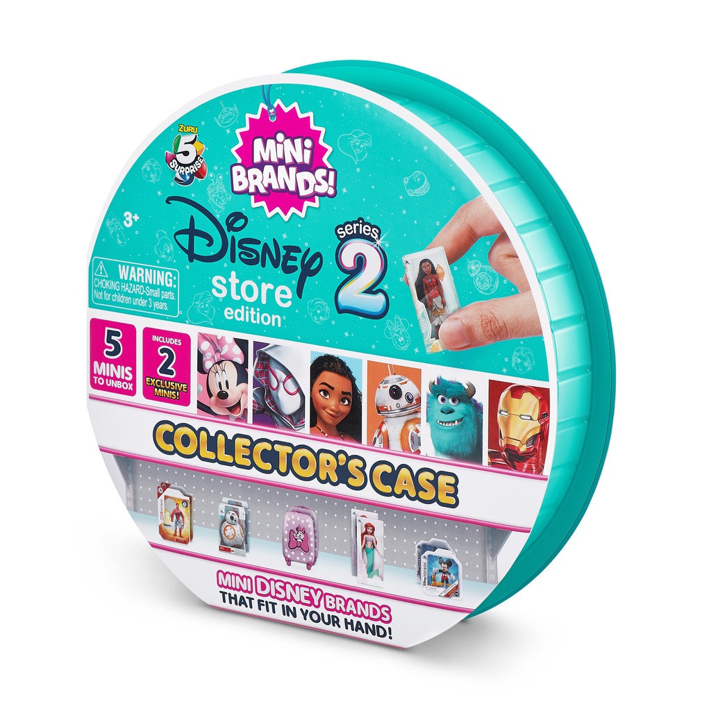 5 Surprise - Mini Brands Disney Store Sammelmappe Serie 2