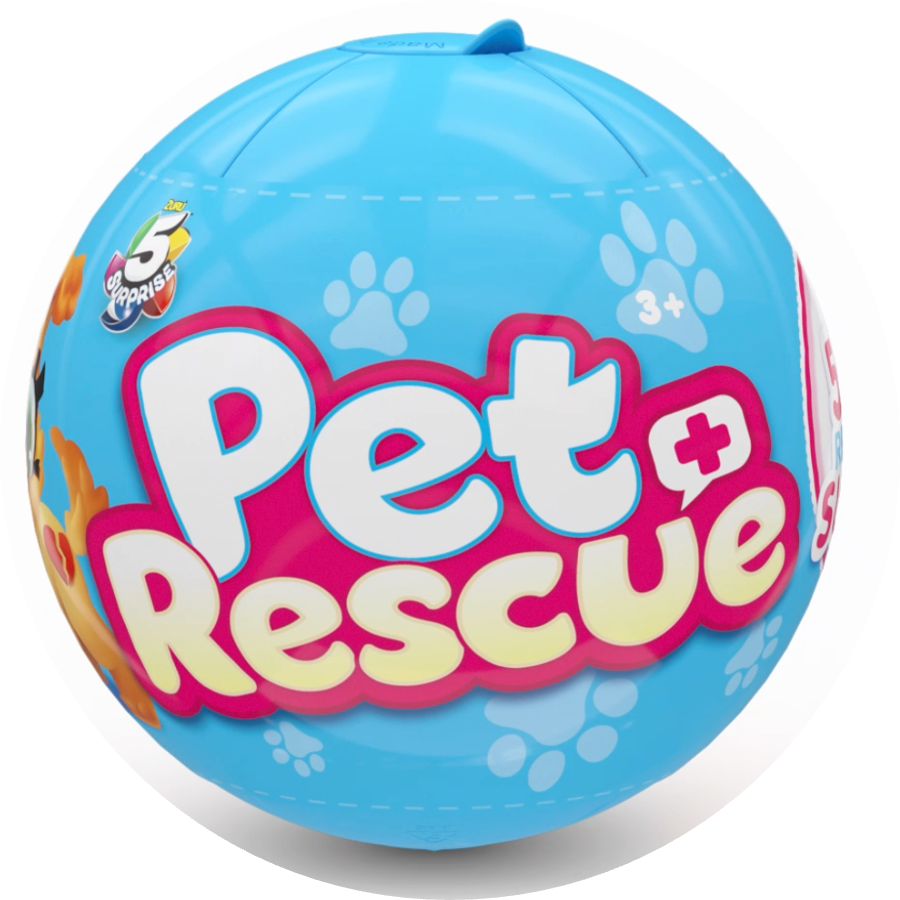 5 Surprise Pet Rescue Series 1 Mystery Collectable Capsule