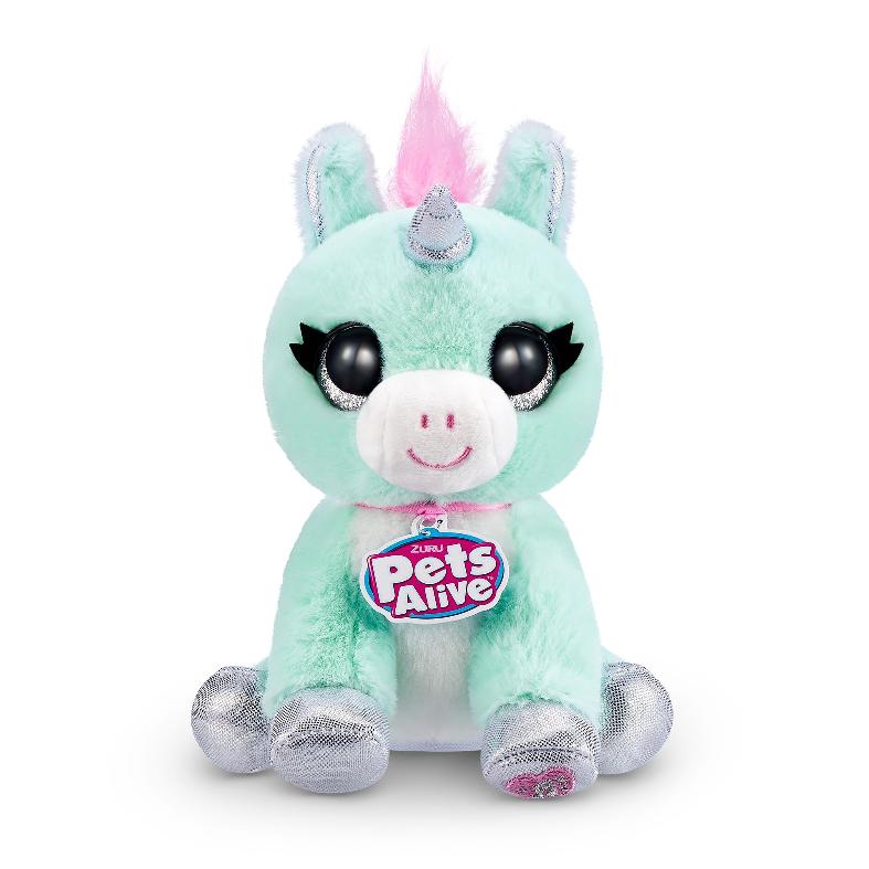 ZURU 9532E Pets Alive - Spielset Tierhandlung Serie 2 Einhorn Pyjamaparty