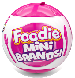 [29021272] 5 Surprise Foodie Mini Brands Mystery Capsule Real Miniature brands Collectable Toy 