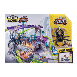 [29627895] Metal Machines Spider Strike Garage Playset 