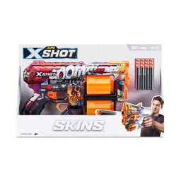 [27530344] X-Shot Skins Dread Dart Blaster - Boom Skin (12 Darts)