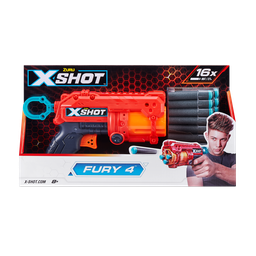 [29627957] STAT ZURU 36377 X-Shot - Excel Fury 4 Blaster mit Darts