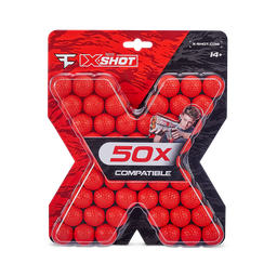 [28912772] X-Shot FaZe Blaster Refill Pack (50 Rounds) 