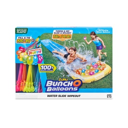 [29627946] STAT ZURU 56495 Bunch O Balloons - Wasserrutsche Wipeout klein mit 100+ Wasserballons Tropical Party