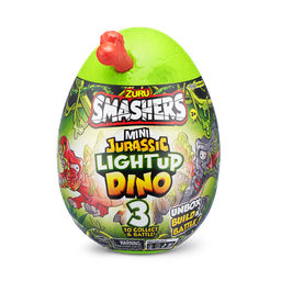 [74107TQ5] Smashers - Jurassic Light Up Dino Ei Mini