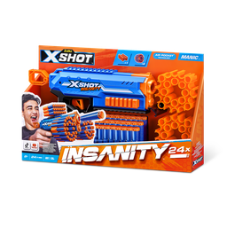 [36603] X-Shot - Insanity Blaster Manic with Darts