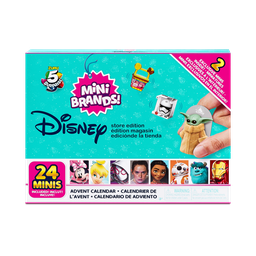 [77450] Disney Store Mini Brands Limited Edition Advent Calendar with 4 Exclusive Minis