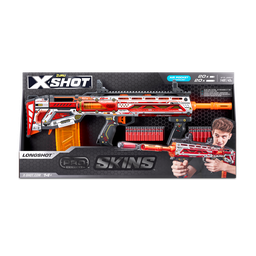 [36660-B] X-Shot Skins Menace Blaster - Mega Sonic Skin (8 Darts) 