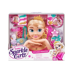 [10025-B] Ultimate Sparkle Girlz Princess Hair Styling Head