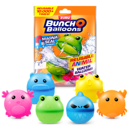 [56714UQ1] Bunch O Balloons-Animal Reusable 6PK