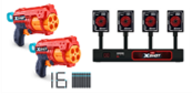 [36840] XSHOT - Interaktive Zielscheibe &amp; Fury 4 2er Pack