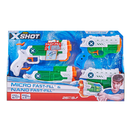 [56335] X-Shot Water Fast Fill 2 Micro and 2 Nano Pack