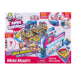 [7752] 5 Surprise Mini Brands Series 4 Mini Mart with 5 Exclusive Minis 