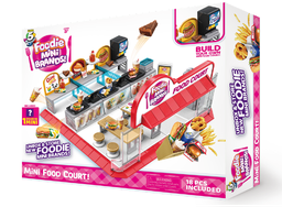 [77263] 5 Surprise Foodie Mini Brands Mini Food Court with 1 Exclusive Mini